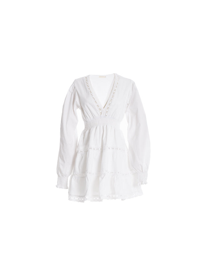 Vestido Cuello en v