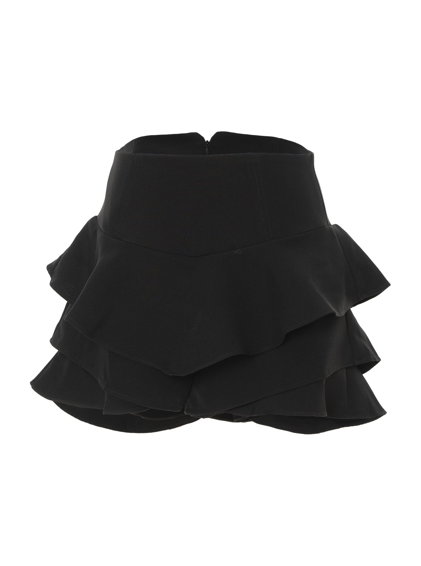 Falda short para mujer en color negro