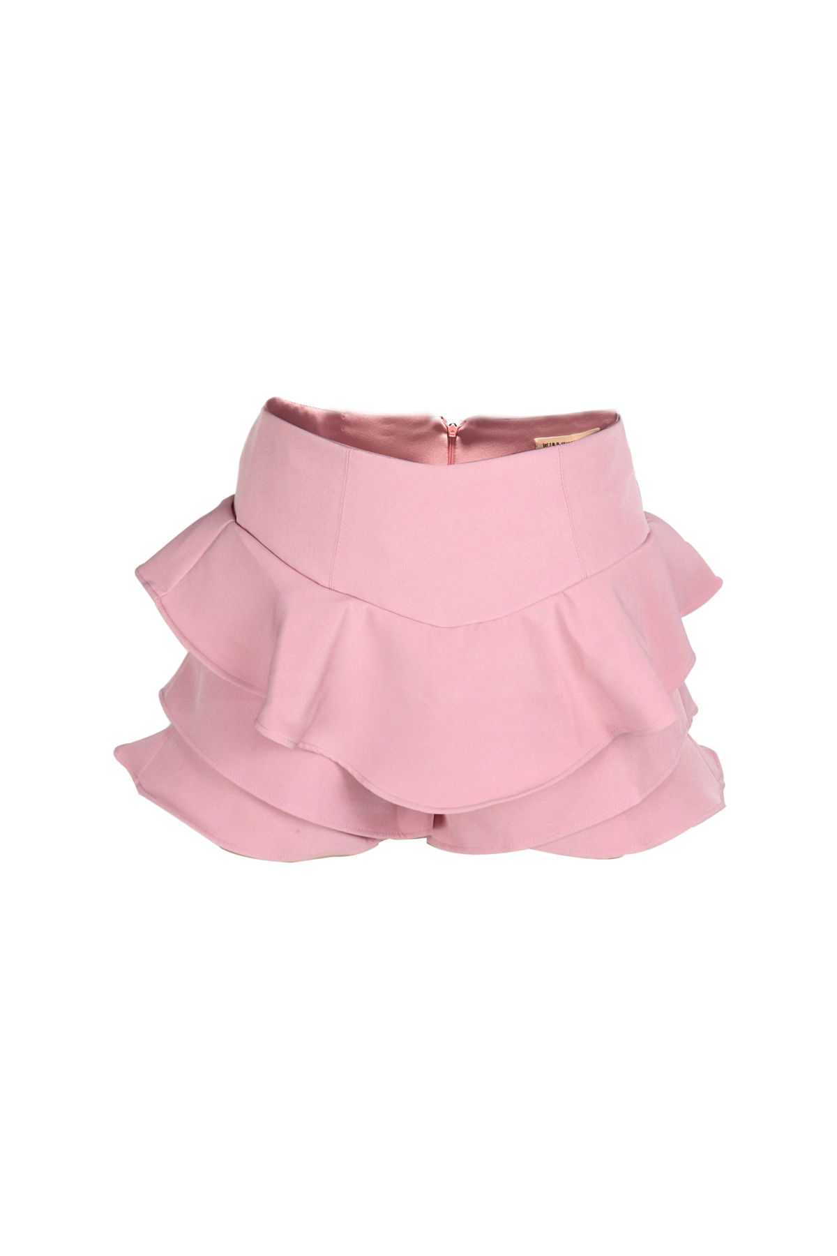 Falda short para mujer en color rosa