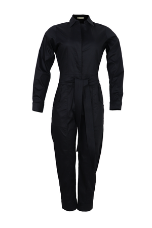 Hermoso enterizo con cinturon color negro