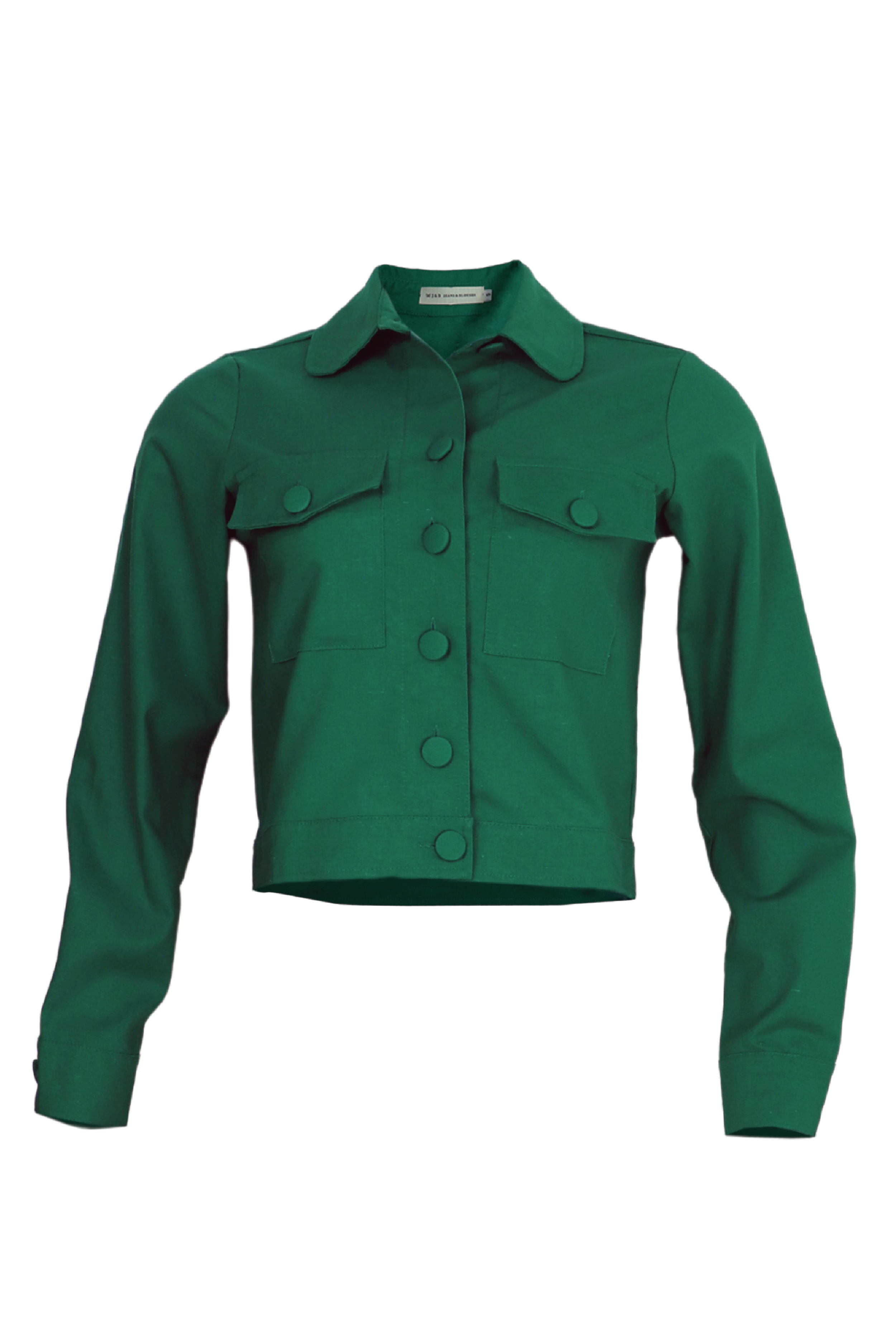 PTJ129010-Chaqueta-corta-tresor-verde