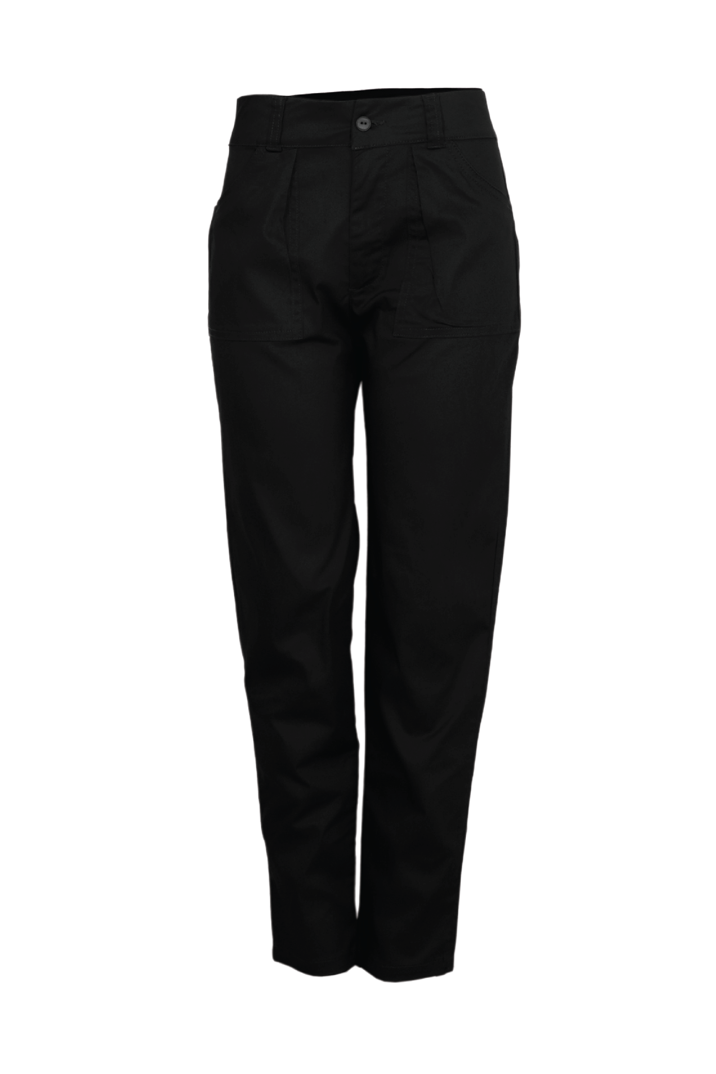 Pantalon bota tubo negro
