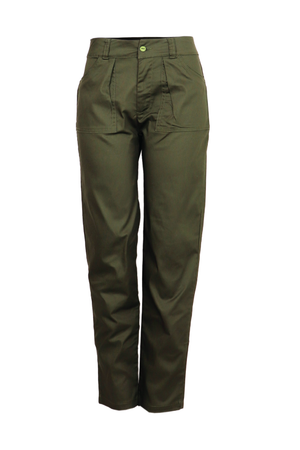 Pantalon bota tubo verde
