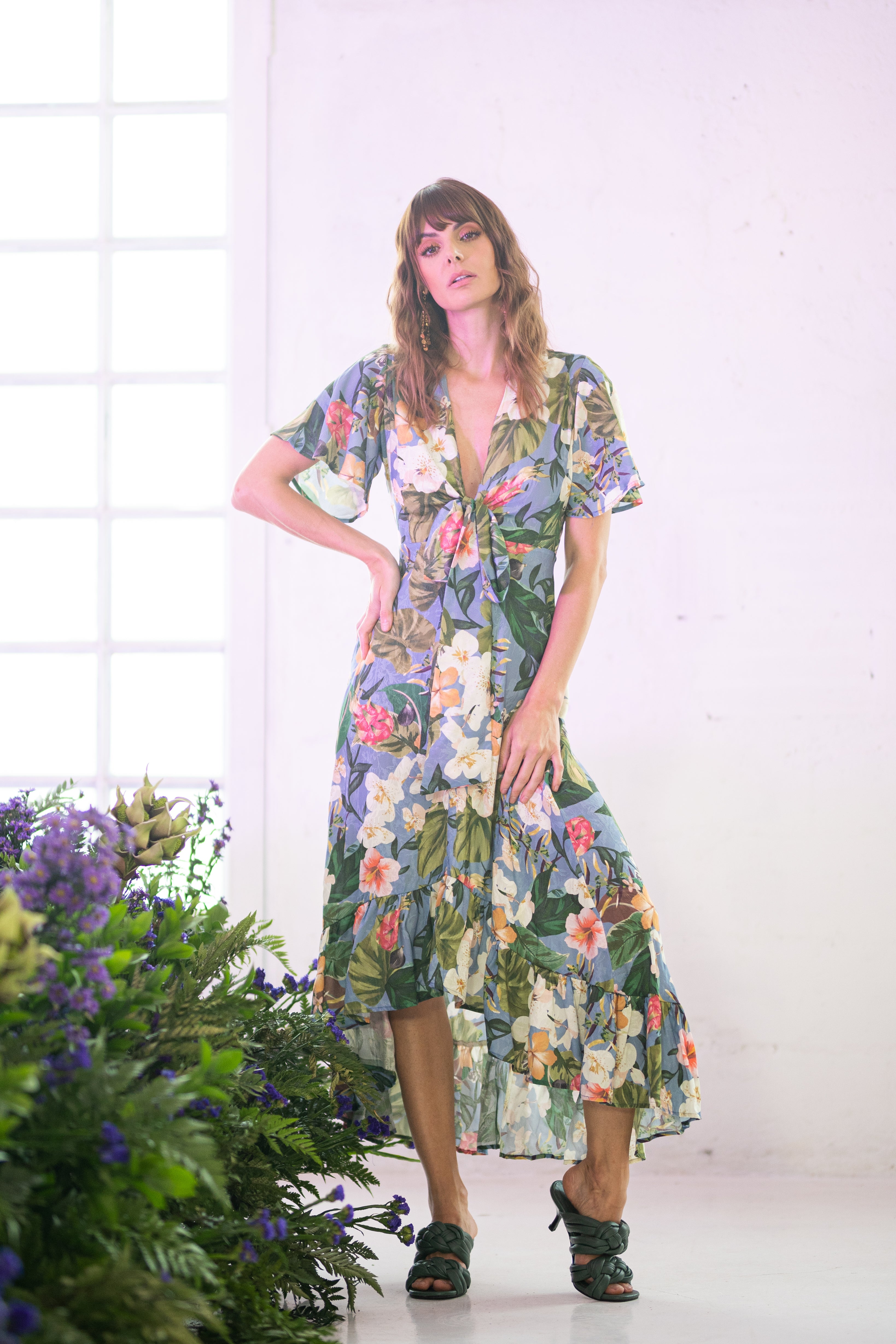 Vestido largo Primavera