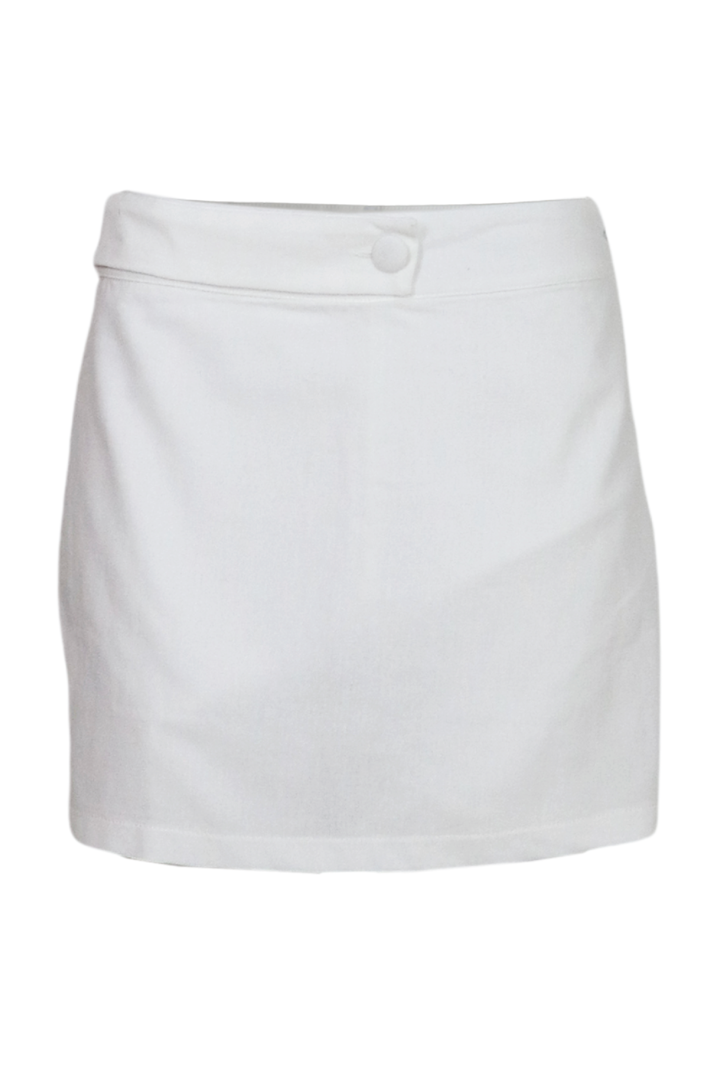 falda short blanco