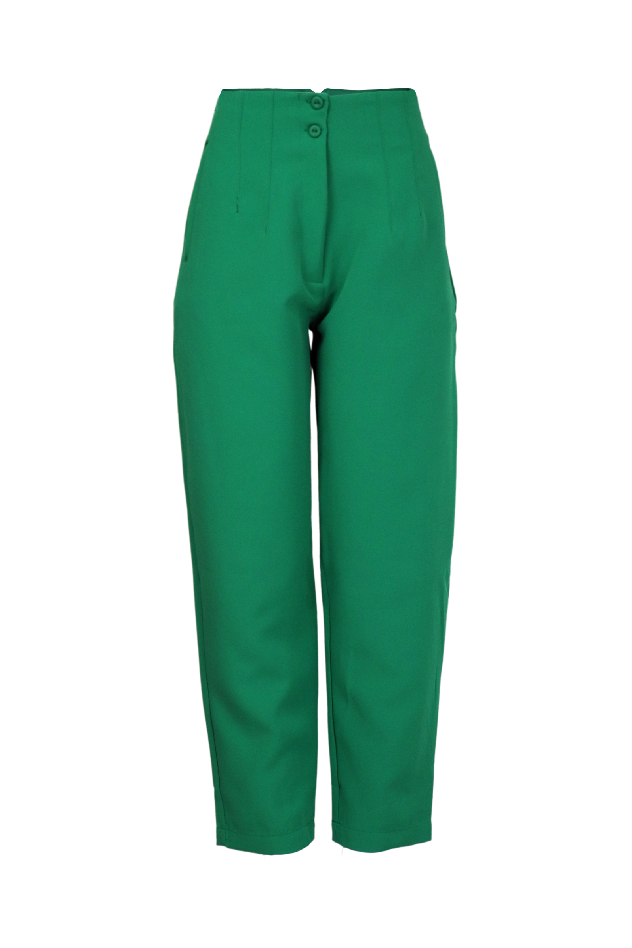 Pantalón verde tipo baggy