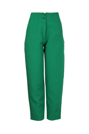 Pantalón verde tipo baggy