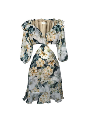 PTJ2108060030 vestido corto con cortes 