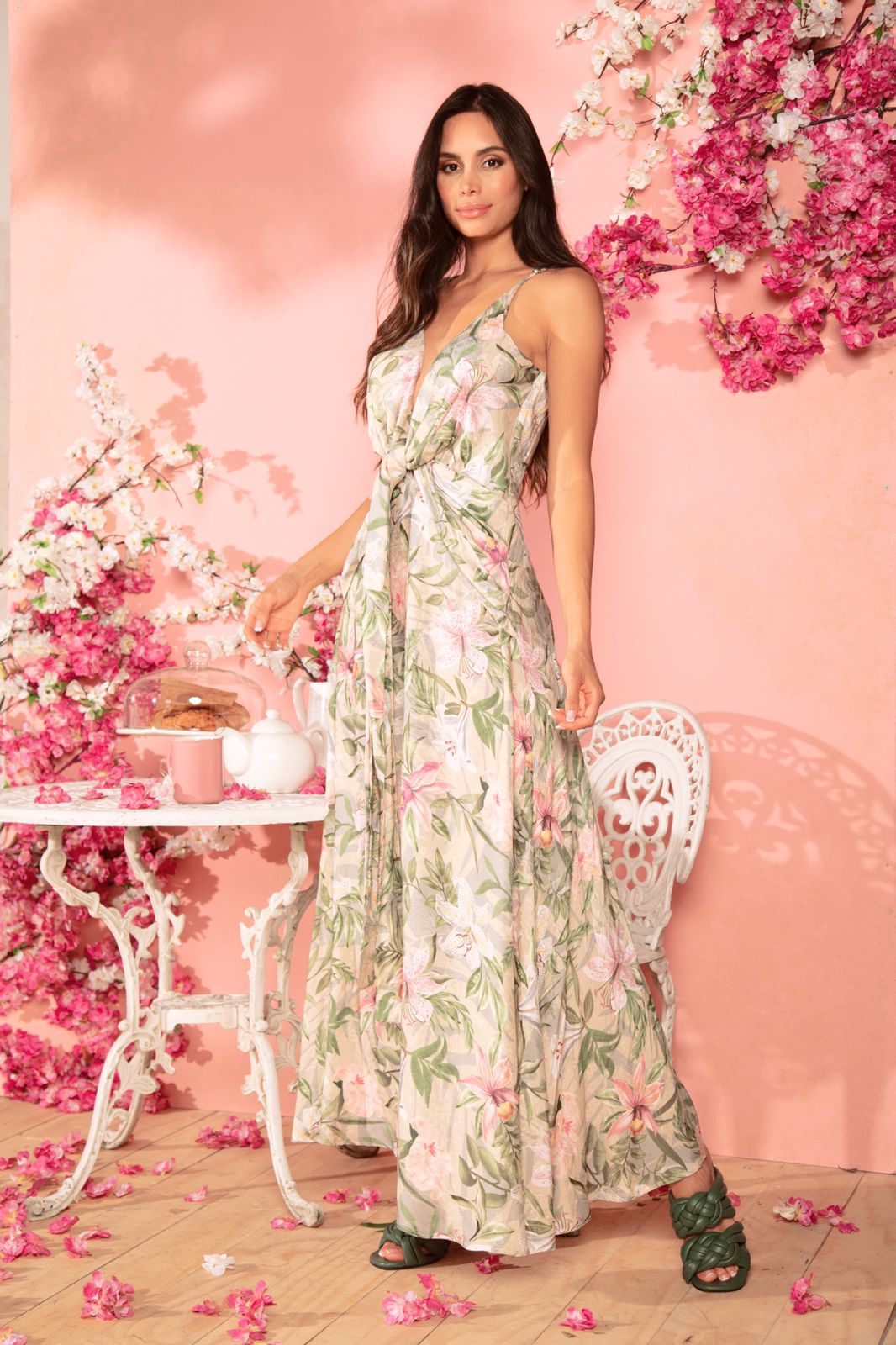 Vestido con escote