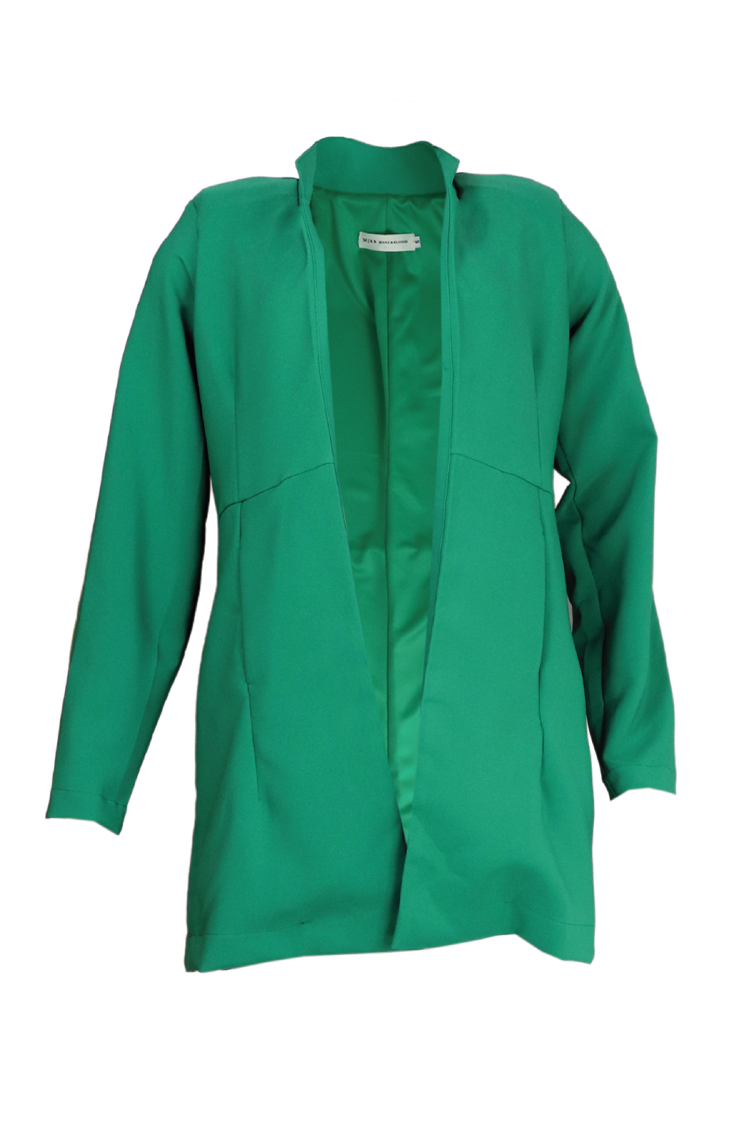 Blazer verde oscuro para mujer