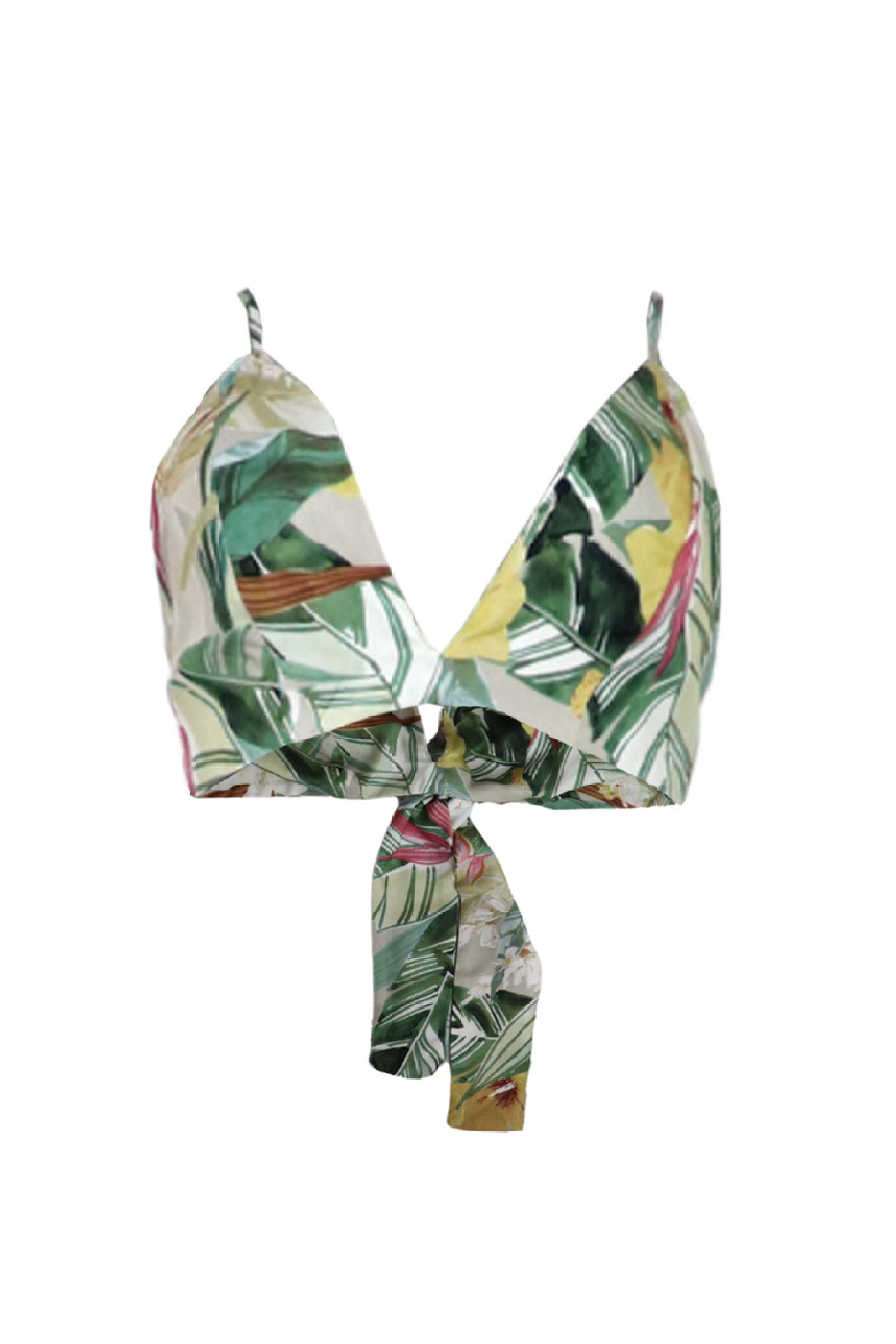 Crop top esmeralda mandarina
