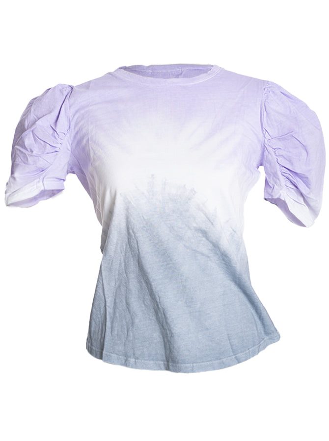Camiseta Manga Puff Tie Die
