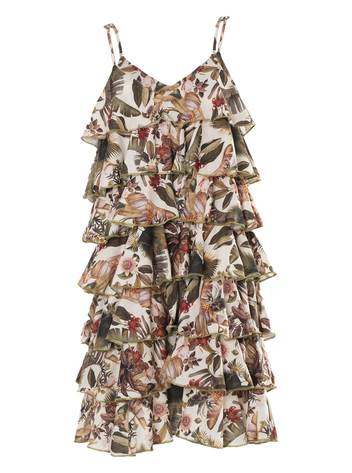 Vestido corto de tirantes y boleros