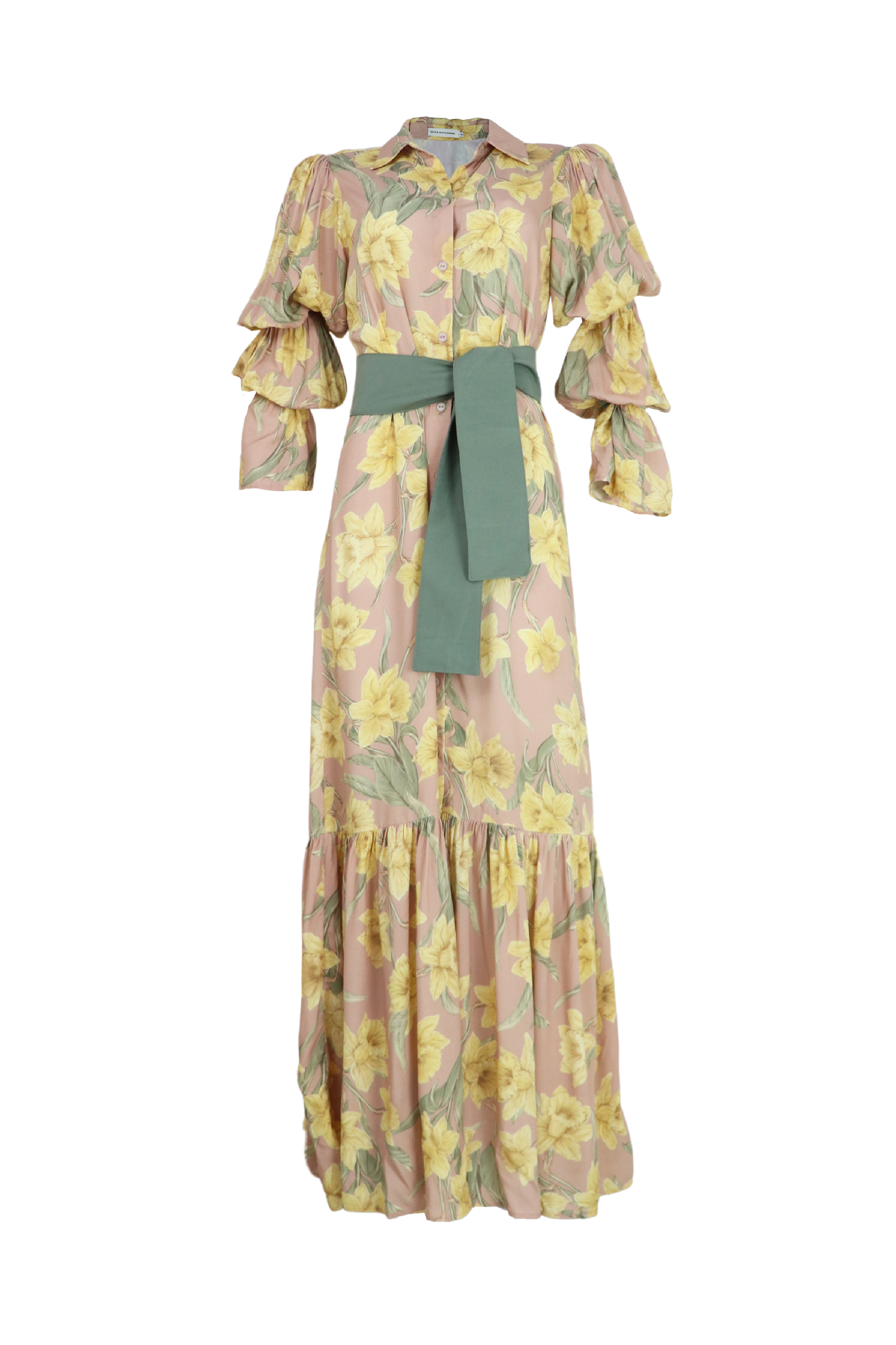 Vestido largo que puede usarse como kimono
