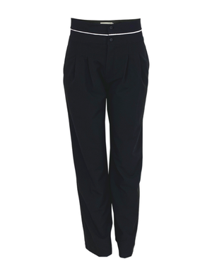 Pantalón negro con botones