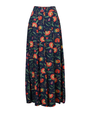 Pantalón con bolsillos azul oscuro