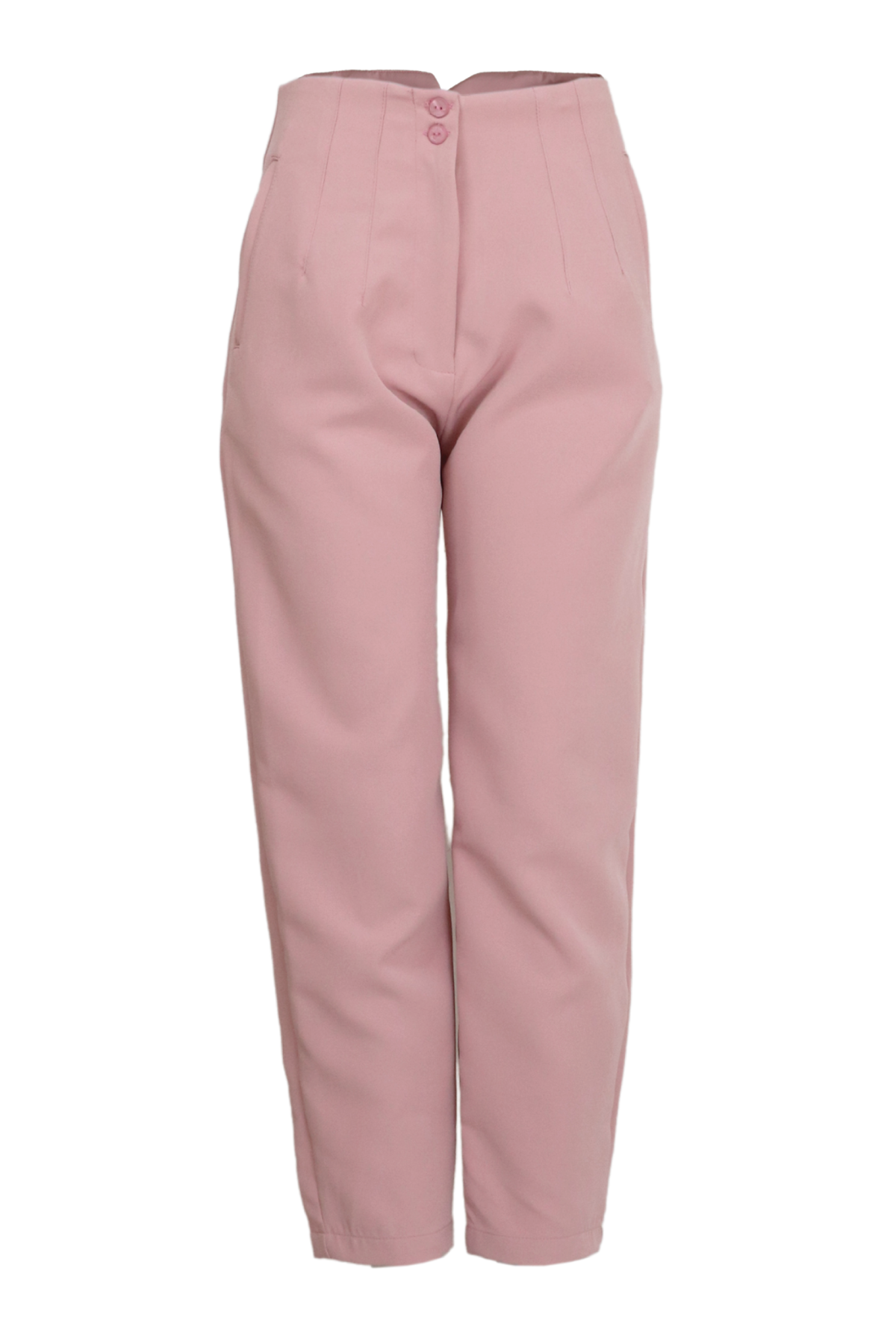 Pantalón rosa para mujer tipo baggy