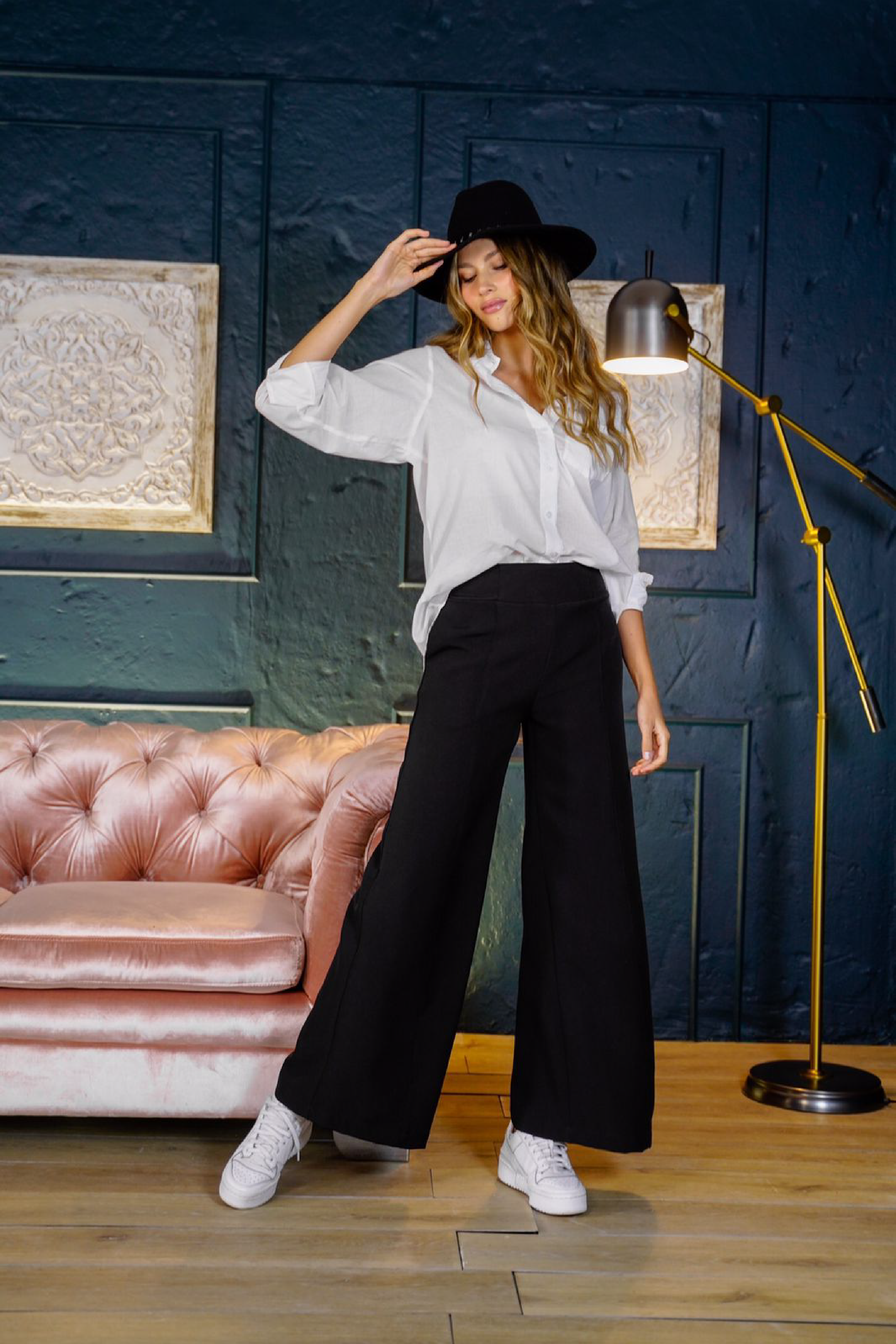 blusa y pantalon femenino