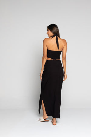 set negro dos piezas para mujer