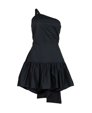 Vestido corto negro