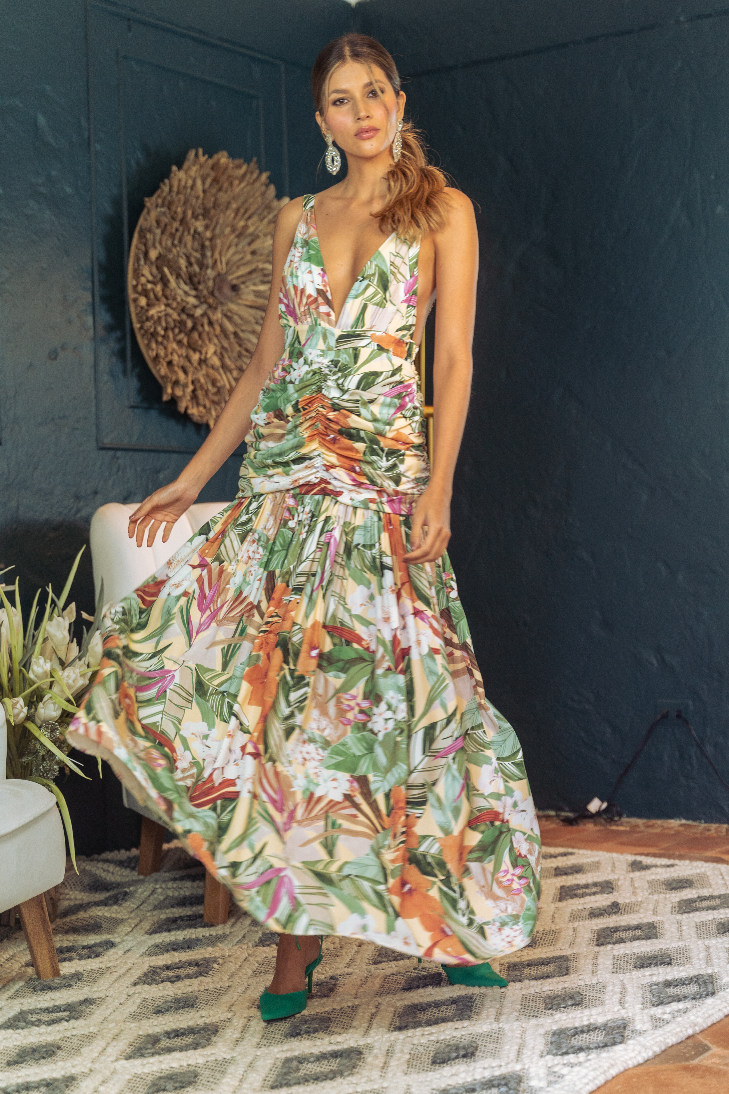 Vestido de tiras para mujer