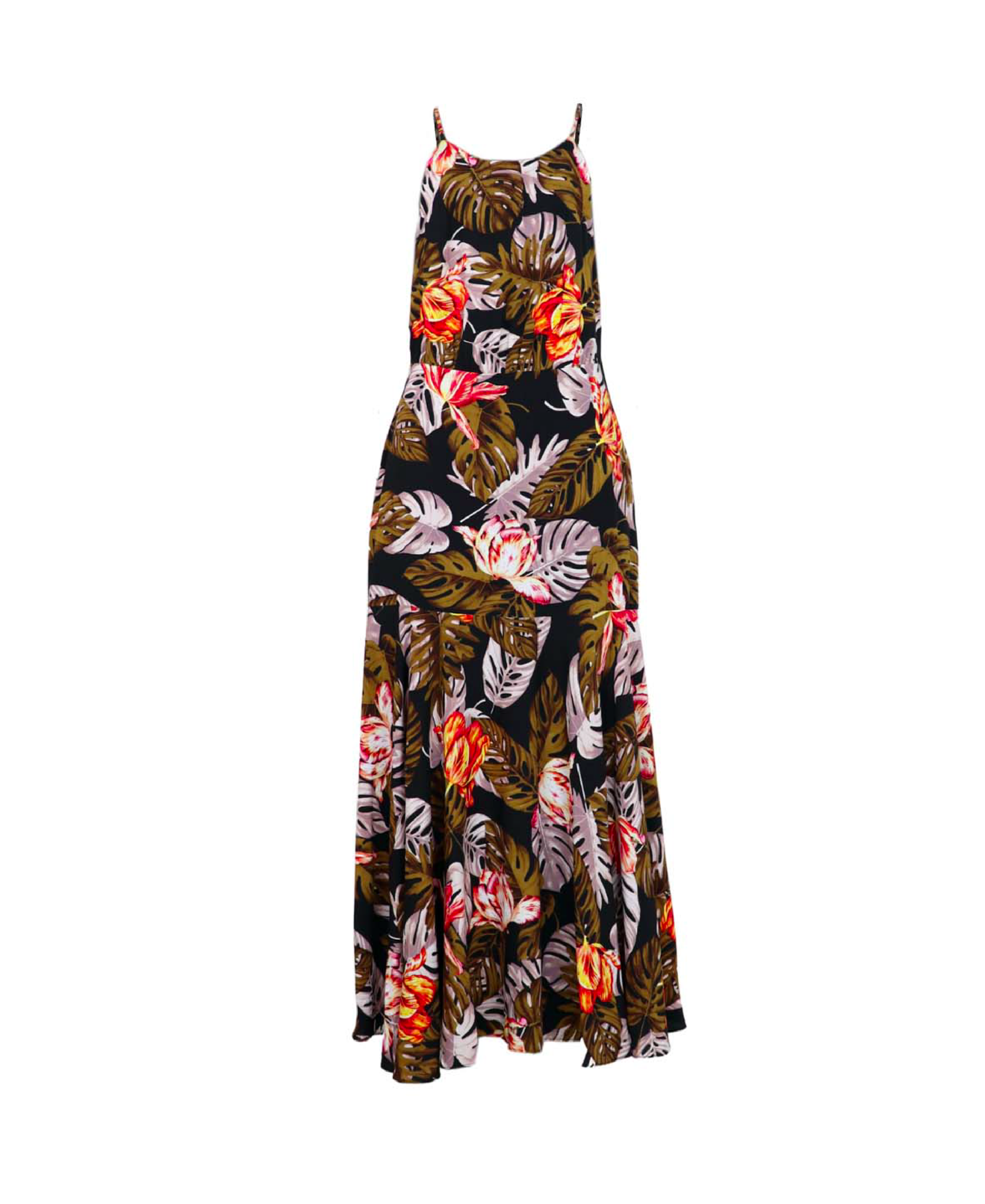 Vestido largo con espalda 