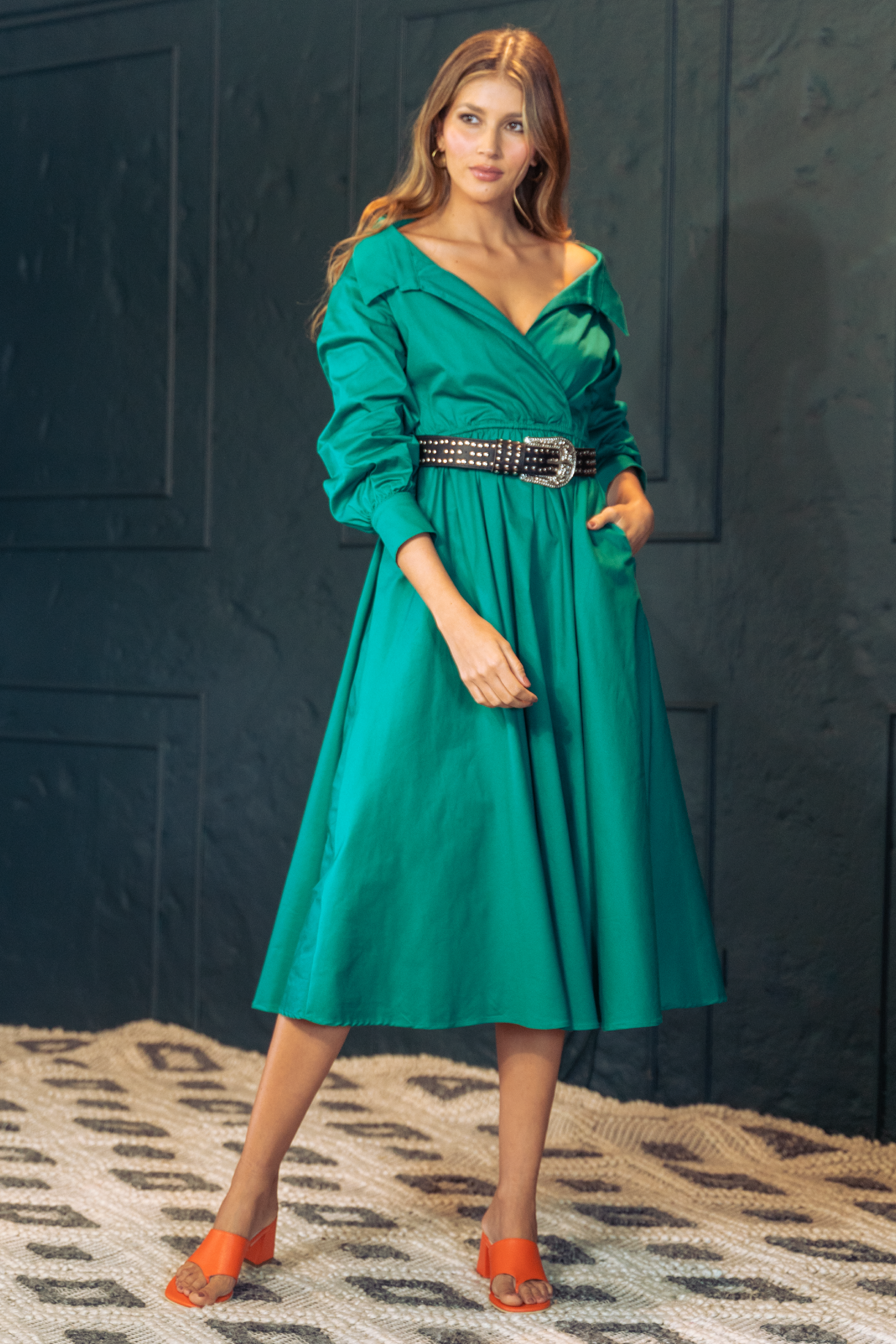 vestido largo para mujer
