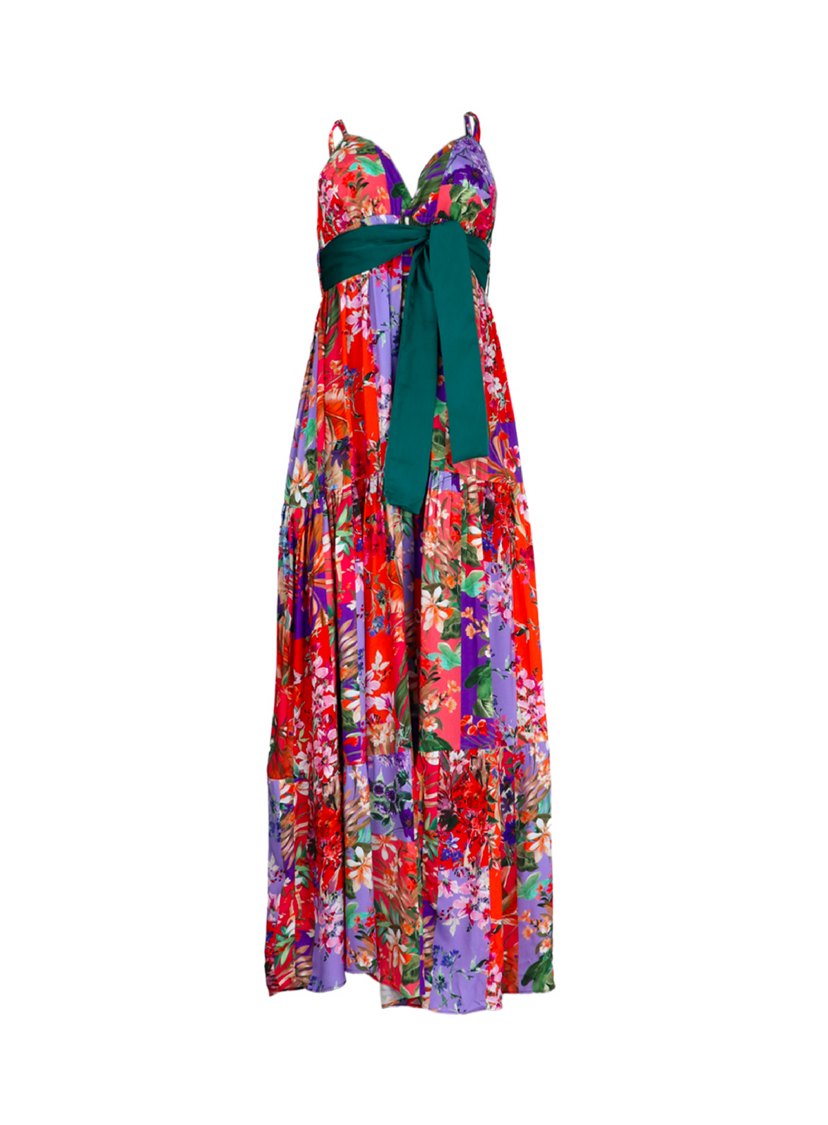 Vestido con cinturón 
