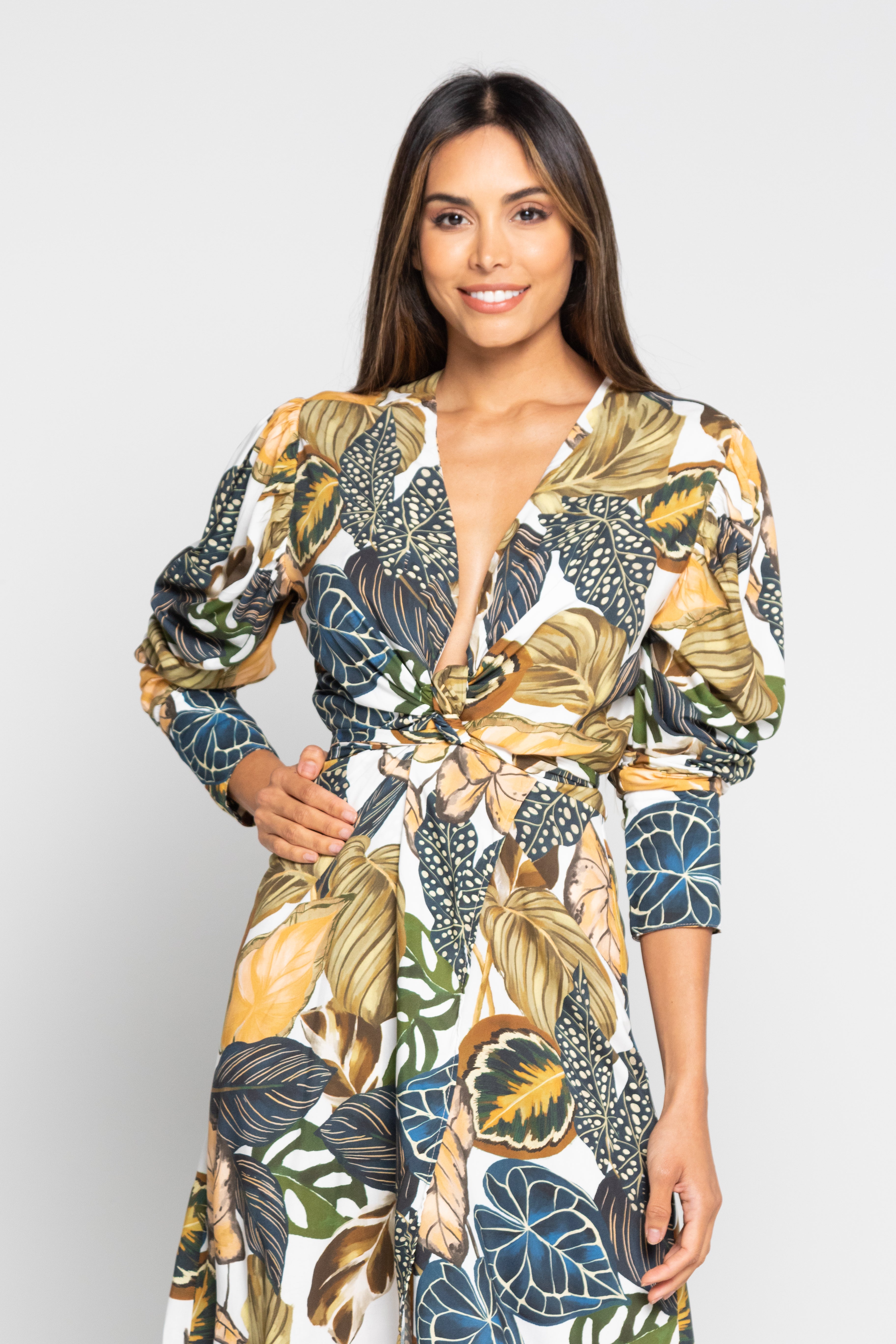 Vestido estampado 