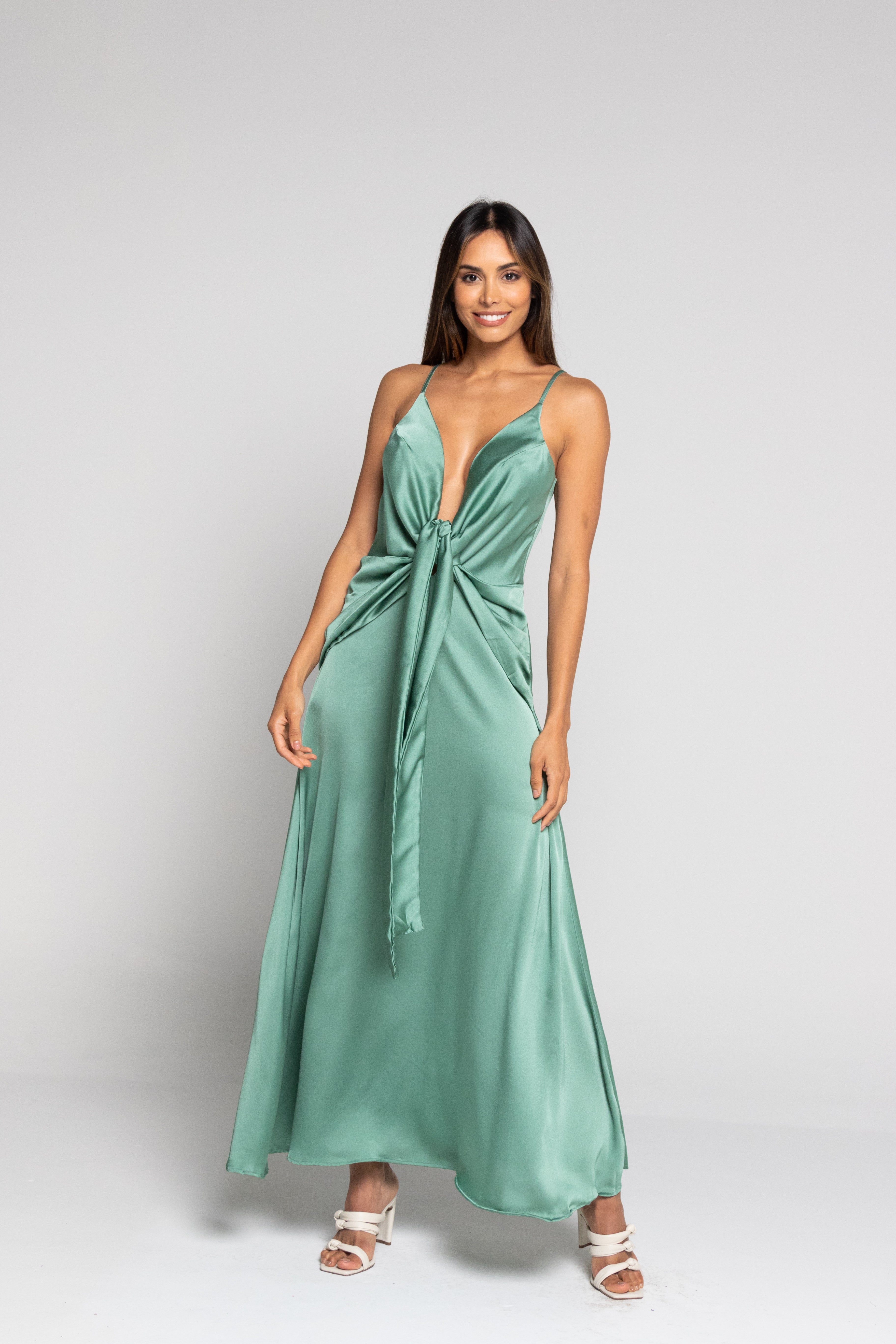 Vestido Regalia de tiras