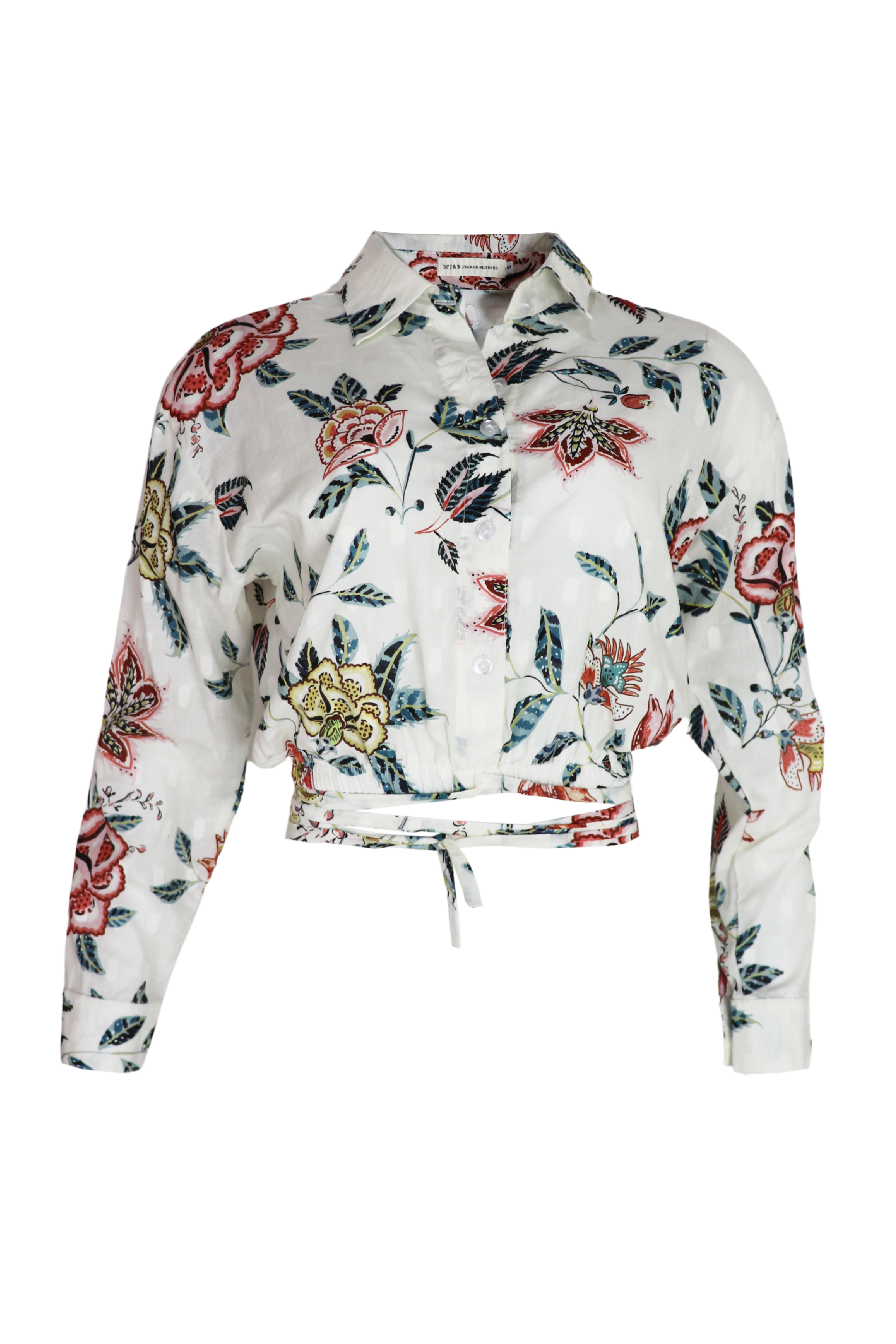 Camisa manga larga estampada