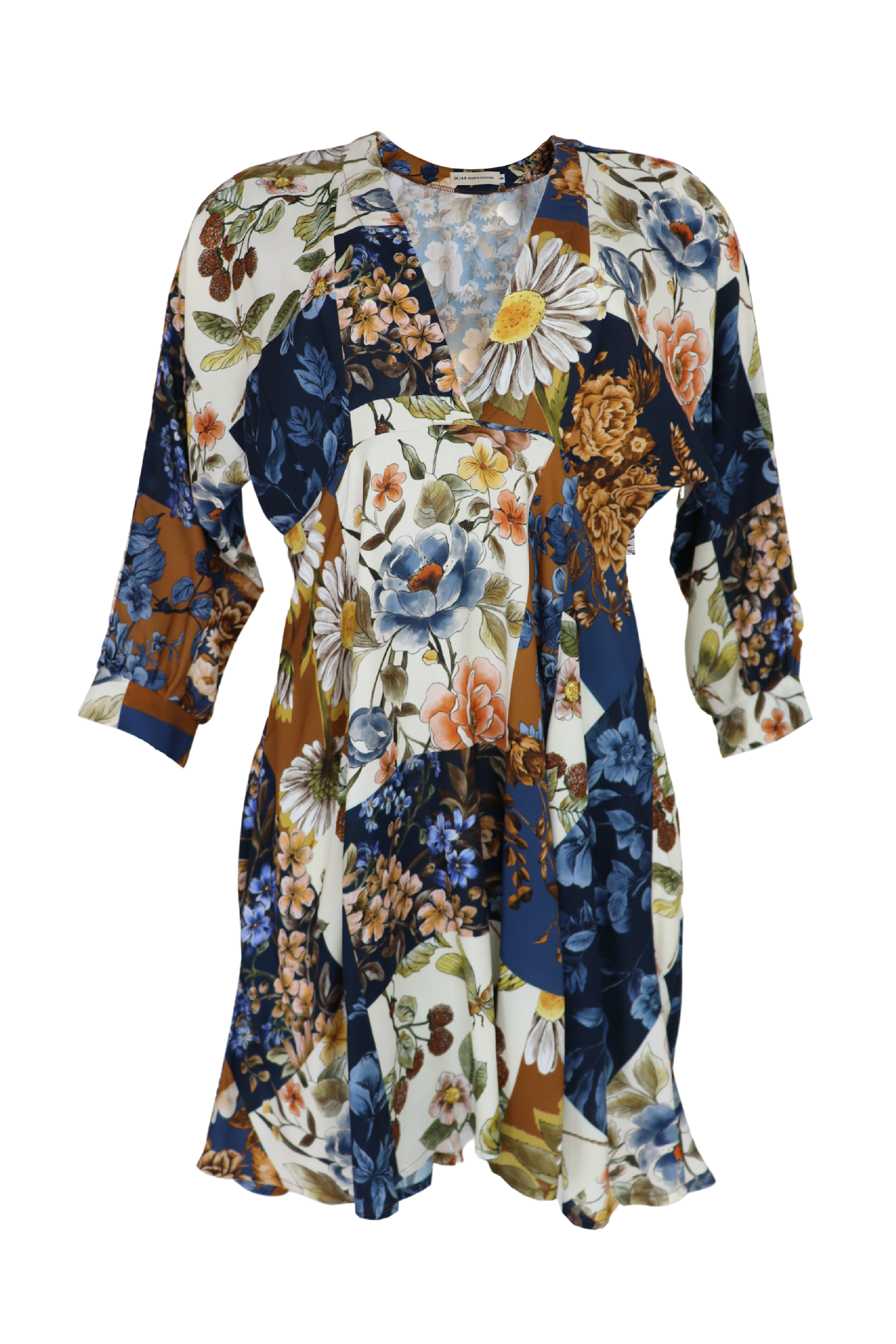 Vestido corto estampado